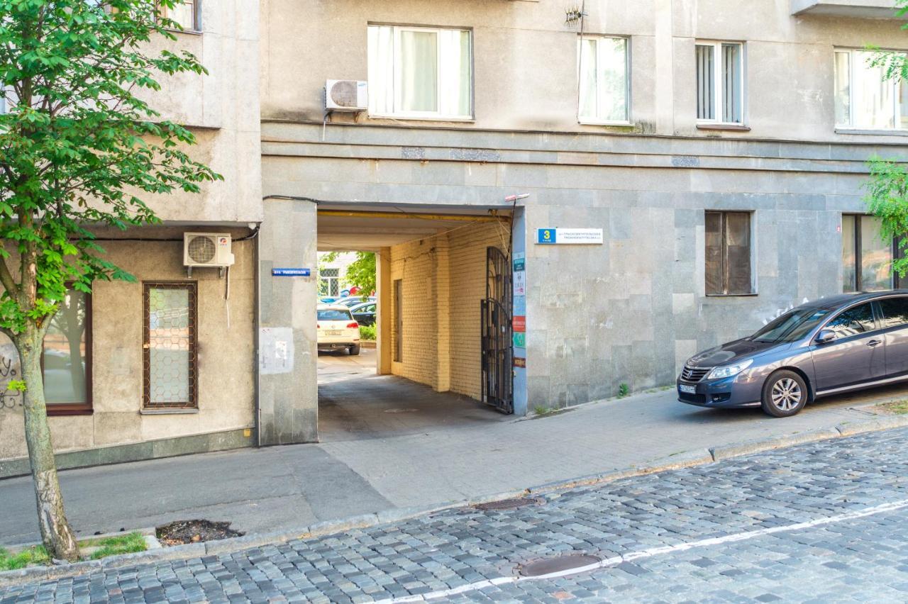 Apartment Triokhsviatytelskaya Street 3 Kiev Luaran gambar